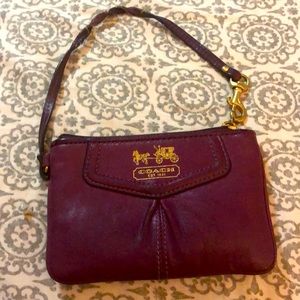 Coach wristlet